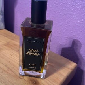 Lush cosmetics devils nightcap fragrance